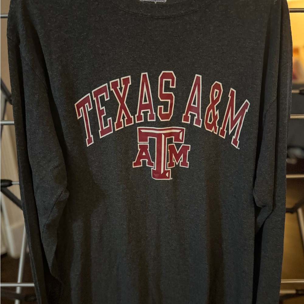 Texas A&M Long Sleeve Shirt - Dark Gray
